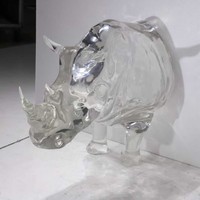 Statue d'animal décorative en résine Vincentaa Premium pour les intérieurs haut de gamme de l'hôtellerie