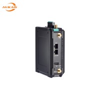 MOXA OnCell 3120-LTE-1-EU/T/US/T/AU/T Cat1 Industrial Cellular Gateway Versi EU/US/AU -40 ° C~75 ° Pemasangan Rel DIN C