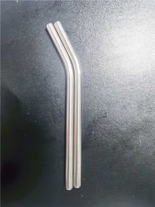 Pajita de acero inoxidable SUS304 personalizada DF, apta para contacto con alimentos, de color. - Product Image 4