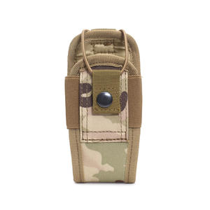 Hoyoo Camouflage Multi-Functional <b>Walkie</b>-<b>Talkie</b> Case Outdoor Tactical Accessory MOLLE Bag Zipper External Protective Gear - Product Image 5