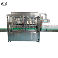 Ligne de production automatique de remplissage et de bouchage pour shampoing, crème de bain, détergent à vaisselle, 1-5L