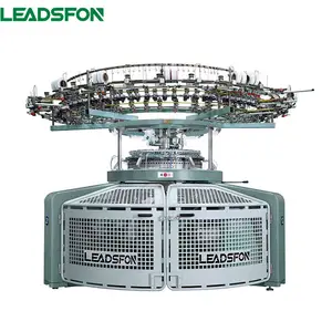 Leadsfon Effective Single Sided Circular Industrial Knitting Sewing Machine