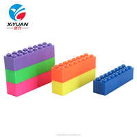 Échantillon Gratuit XY – Marqueurs de Couleurs Écologiques et Non Toxiques pour Papier, Lot de 6 Couleurs en Blocs de Construction, Idéal pour le Gros