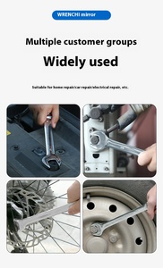 OEM and ODM 8mm to 32mm CRV Manual Single Ended Open End Flat <strong>Spanner</strong> <strong>Wrench</strong> Set