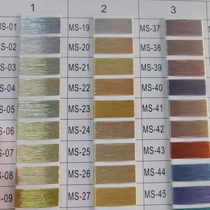 Chất Lượng Tốt Vàng Sáng Bóng Sợi Kim Loại Thêu Chủ Đề - Product Image 3