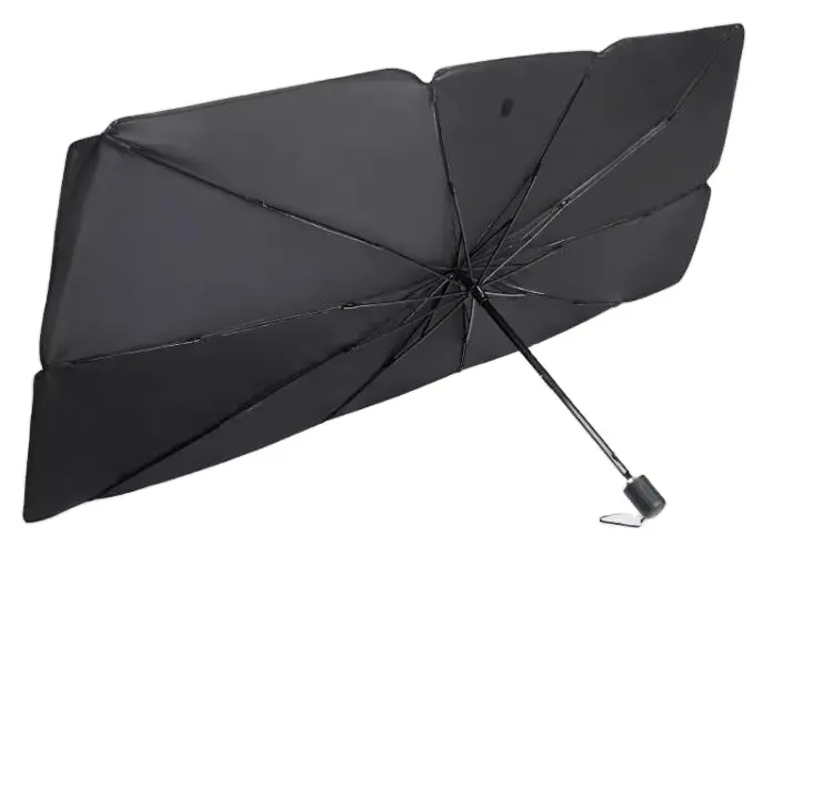 Big Size Semi-Automatic Car Umbrella Car Front Protector Sunshield Car Protection Sun Shade Tent Cover For Premio 2015