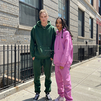 Sweat à capuche unisexe personnalisé avec logo, style streetwear, en molleton uni 100 % coton, fermeture éclair, coupe classique, effet vintage, lavage pigmenté, pour l'hiver