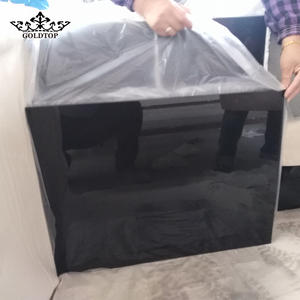 GOLDTOP Granit Noir Absolu Poli Premium Pierre Noire de Mongolie Moderne Garantie 3 Ans Découpé sur Mesure pour Cuisine de Luxe - Product Image 2