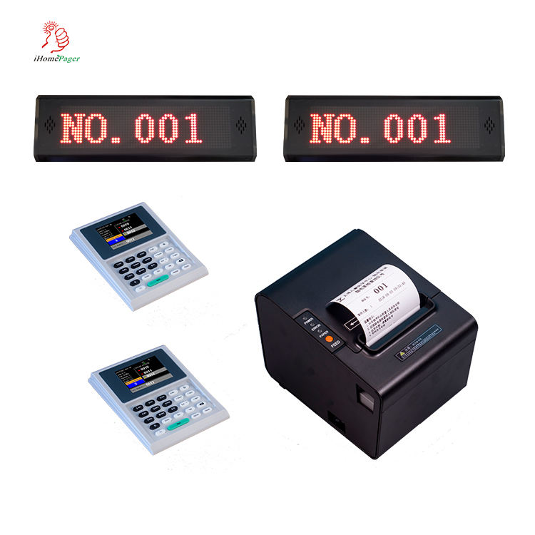 1 imprimante, 2 clavier numérique, 2 affichage