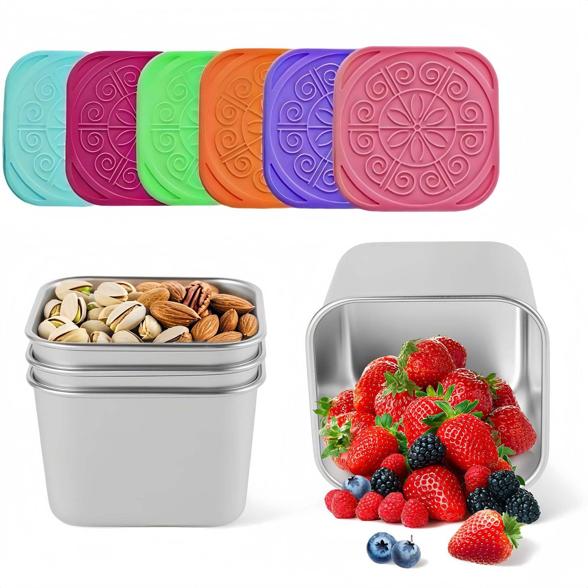 Orange/rose/violet/vert 60ml