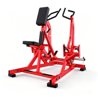 Máquina de remo isolateral comercial BH1008 para fortalecer la espalda, banco de entrenamiento estilo martillo BH1008 para gimnasio