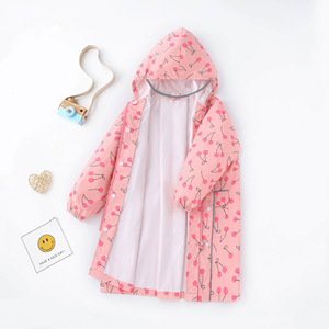 كرتون-جاكيت مطر للأطفال مع معطف سميك للمدرسة خفيف الوزن مقاوم للماء - Product Image 3
