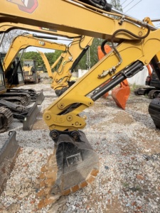 Excavadora Usada CAT 306 Mini de 6 Toneladas, Excavadora Hidráulica de Segunda Mano 305.5E 307D 308E en Buenas Condiciones, Original de Japón - Product Image 3