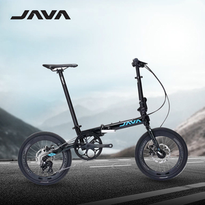 Java X2 20 Zoll Aluminiumlegierung Rahmen Scheibenbremse 9-Gang Faltrad - Leichtes Tragbares Damen-Reisemodell - Product Image 1