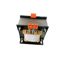 Transformateur d'isolement monophasé à bobinage en aluminium BK-1500VA, 380V vers 100V, pour commande