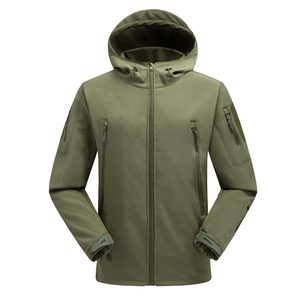 Chaqueta Táctica para Hombre, Chaqueta Deportiva Impermeable de Tela Softshell - Product Image 3