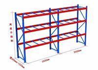 Étagère métallique pour palettes, système d'étagères de stockage pour entrepôt / étagère métallique