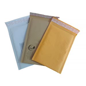 Custom Logo Eco Friendly Recyclable Biodegradable Compostable Honeycomb Kraft Paper Mail Envelopes Padded Bubble Mailer Bag - Product Image 1