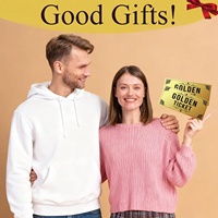 Billet Doré avec Enveloppe et Autocollants – Carte à Gratter pour Révéler des Cadeaux Surprise, Certificats et Billets pour Anniversaire, Mariage, Concert