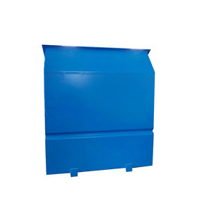 صناديق تحميل أمامية للمقطورة 6 Cbm صندوق قمامة خارجي رافعة شوكية - Product Image 5