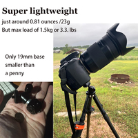 Mini rotule de trépied en métal, rotule robuste pour trépied DSLR et vidéo
