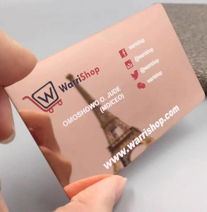 นามบัตรโลหะแบบกระจก ดีไซน์ทันสมัย ปี 2026 ปรับแต่งได้ตามต้องการ - Product Image 5