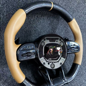 Volante de Fibra de Carbono en Oferta para <span class=keywords><strong>Mercedes</strong></span> Benz W204 W205 W213 W219 W222 A45 E63 Gle Gls Amg Gt C63 E63 S63 G63 - Product Image 2