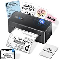 Imprimante d'étiquettes d'expédition Phomemo 2410BT, imprimante d'étiquettes, imprimante thermique pour étiquettes d'adresse et de codes-barres