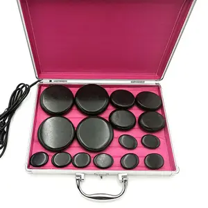 Hot Stone Massage Warmer Set Electric Professional Spa Hot Stones riscaldatore Kit basalto Hot Stones Set da massaggio