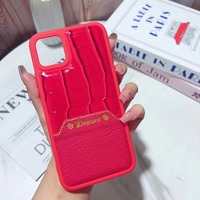 Coque de téléphone portable en cuir de luxe en silicone, accessoires, coque arrière pour iPhone 11 12 13 14 15 16 17 18 Pro Max