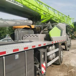 90% mới được sử dụng ban đầu không được tân trang lại sử dụng xe tải cẩu zoomlion 25ton 2020 năm sử dụng cần cẩu xe tải cũ - Product Image 3