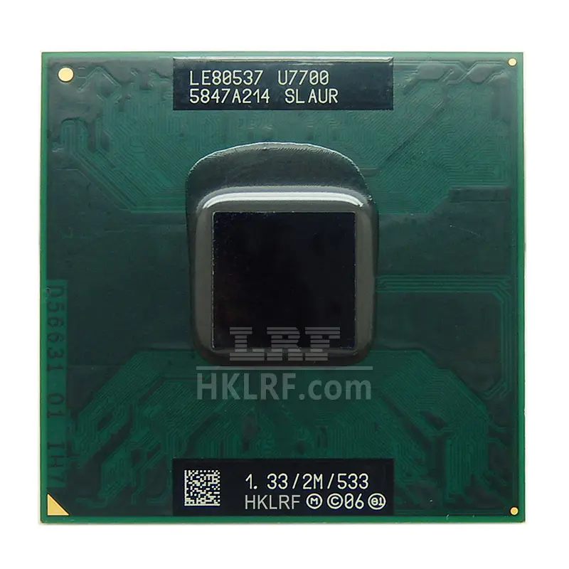 Laptop CPU Processor Core 2 Mobile U7700 SLAUR with wholesale price