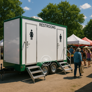 2025 Camper Van Mobile Car Préfabriqué Public Portable Salles <span class=keywords><strong>De</strong></span> Bains <span class=keywords><strong>Douche</strong></span> Toilettes Smart Toilette Remorque Rv Toilettes Cabines - Product Image 4