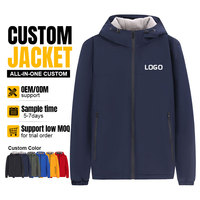 Veste Softshell à Capuche Personnalisée en Gros, Veste Coupe-Vent d'Extérieur pour Hommes et Femmes, Fabricant OEM avec Logo