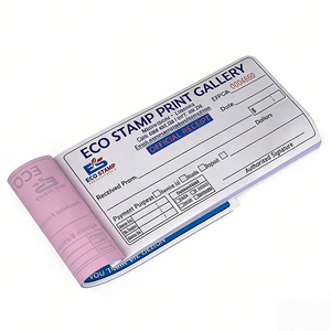 Carnet de reçus de vente personnalisé imprimé en gros, reliure parfaite, papier offset pour les magasins de détail et les petites entreprises - Product Image 4