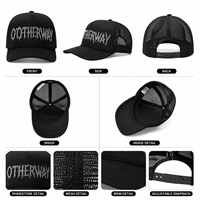 Gorra Trucker de Camuflaje con Malla y Cierre Ajustable, con Logotipo de 5 Paneles de Diamantes de Imitación, Personalizada OEM de Alta Calidad al por Mayor