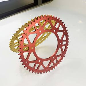 Piñón Trasero de Motocicleta de Aleación de Aluminio Guangzhou Sprockets 48T, 49T, 50T, Apto para Todas las Cadenas y Piñones de Motocicleta - Product Image 3