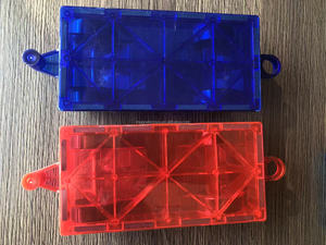 玉奇玩具3D磁性瓷砖积木套装教育建筑设计礼品5至7岁儿童 - Product Image 4