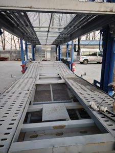 รถพ่วงบรรทุกยานยนต์ 2 เพลา แบบเพลาตรงกลาง บรรทุกได้ 8 คัน พร้อมคานลาก - Product Image 6