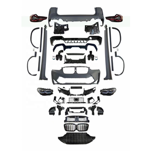 Vendita calda BM-W <span class=keywords><strong>X3</strong></span> <span class=keywords><strong>F25</strong></span> aggiornamento 2023 X3M F97 LCI Bodykit X3M paraurti anteriore F97 griglia fari 2023 X3M Kit di conversione LCI - Product Image 5