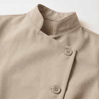 Uniforme d'été pour le personnel des hôtels et restaurants, tenue de service de restauration à manches courtes à volants pour les employés, apparence professionnelle