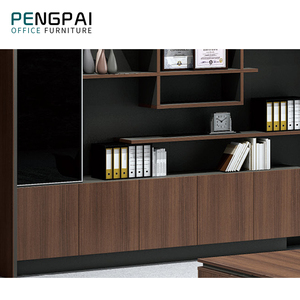 Kệ Sách Trưng Bày Văn Phòng Tùy Chỉnh PENGPAI, Tủ Gỗ Đựng Hồ Sơ Văn Phòng Thiết Kế Hiện Đại - Product Image 5