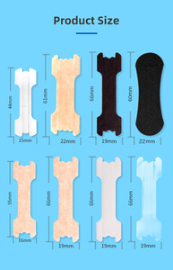 Dispositif anti-ronflement, bandes pour l'apnée du sommeil, ruban anti-ronflement pour la bouche, bandes respiratoires extra-fortes, bandes nasales noires, nez - Product Image 5