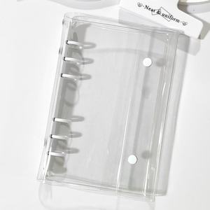 Protège-cahier transparent en PVC HONGEN, classeur simple pour carnet de notes, couverture de <span class=keywords><strong>rangement</strong></span>, 60 <span class=keywords><strong>feuilles</strong></span>, spirale, <span class=keywords><strong>feuilles</strong></span> mobiles, format <span class=keywords><strong>A3</strong></span> - Product Image 6