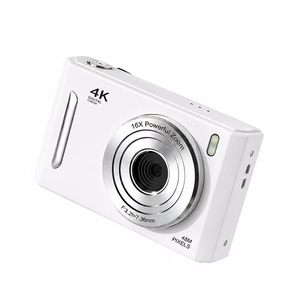 Cámara Digital 4K de 48MP con Autoenfoque, Pantalla IPS de 2.8 Pulgadas, Grabadora de Video MP3 <span class=keywords><strong>para</strong></span> Vlogging, Ideal <span class=keywords><strong>para</strong></span> <span class=keywords><strong>Principiantes</strong></span>, Clases de Fotografía y Escuela - Product Image 1