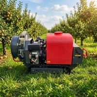 Pulvérisateur à chenilles télécommandé haute sécurité 120L, avec réservoir sous pression et pièces de moteur complètes