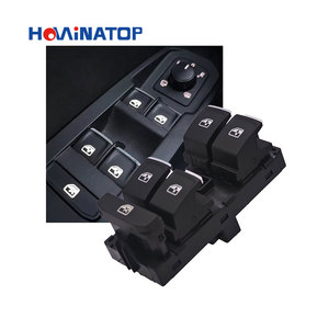 HOWINATOP 5G0959857C Interruptor de ventanilla eléctrica 5GG959857A 5G0959857E Interruptor principal de la ventana del lado del conductor delantero para Mk7 2014 2018 Negro - Product Image 2