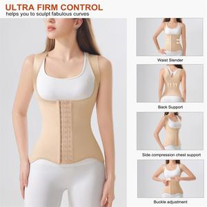 Nouveau design 2026 : Gaines amincissantes <span class=keywords><strong>pour</strong></span> femmes, Corsets de modelage corporel <span class=keywords><strong>pour</strong></span> ventre plat, Gaines colombiennes - Product Image 3