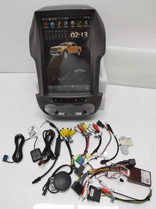 Système multimédia de voiture <span class=keywords><strong>Android</strong></span> 12,8 pouces de style Tesla, 2+64 Go, 8 cœurs, PX3, autoradio GPS pour Ford F250 Ranger 2011 - Product Image 2