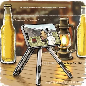 Supporto Magnetico Pieghevole in Lega di Alluminio Tipo X per Laptop, <span class=keywords><strong>Tablet</strong></span> <span class=keywords><strong>e</strong></span> Telefono, Regolabile per Scrivania, Letto, Auto <span class=keywords><strong>e</strong></span> Viaggi - Product Image 4